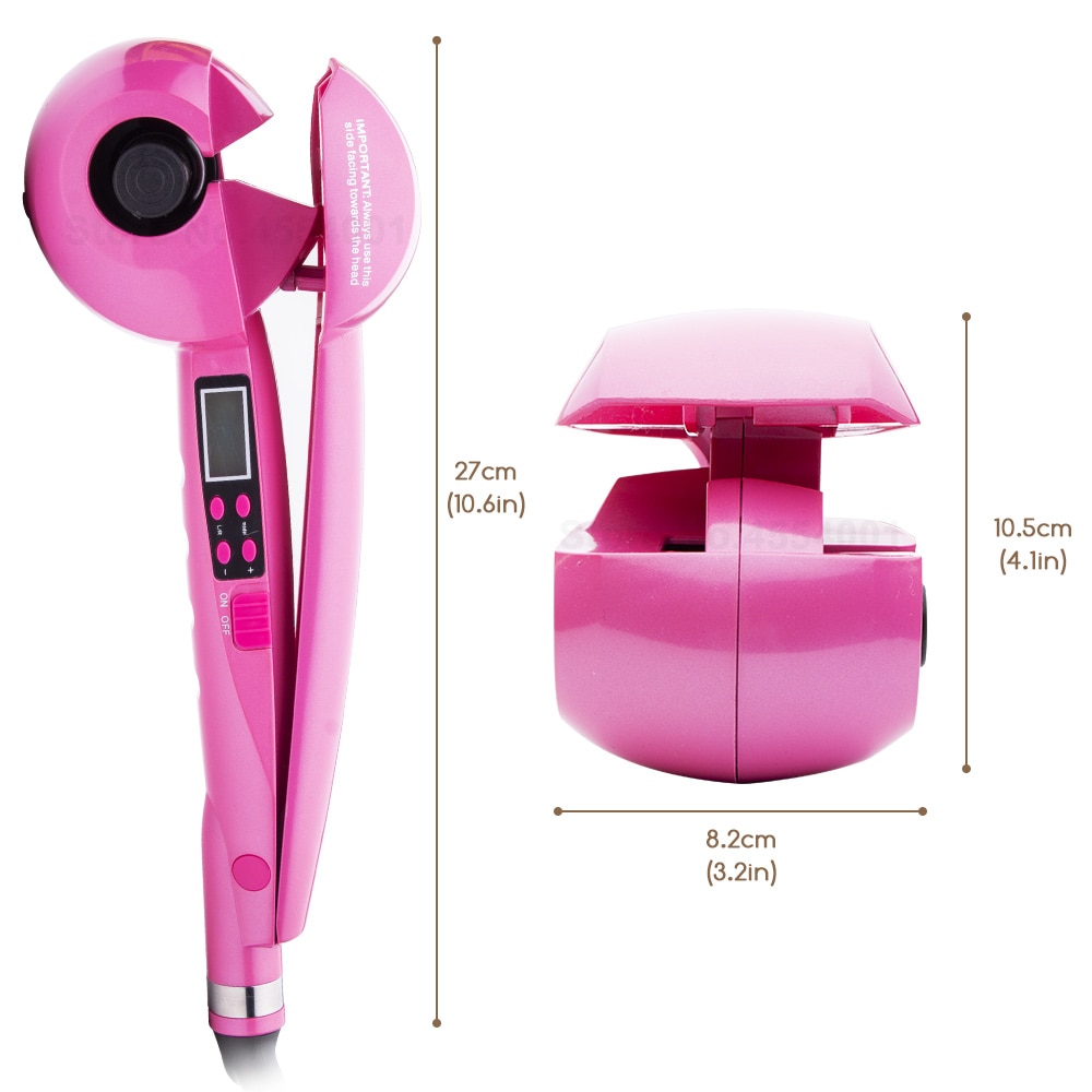 Automatic Hair Curler LCD Display Simple And Convenient Operation