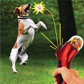 Creative Dog Puppy Food Treat Launcher Pet Snack Mini Food Feeder Catapult Pet Dog Interactive Toys 5 510x510