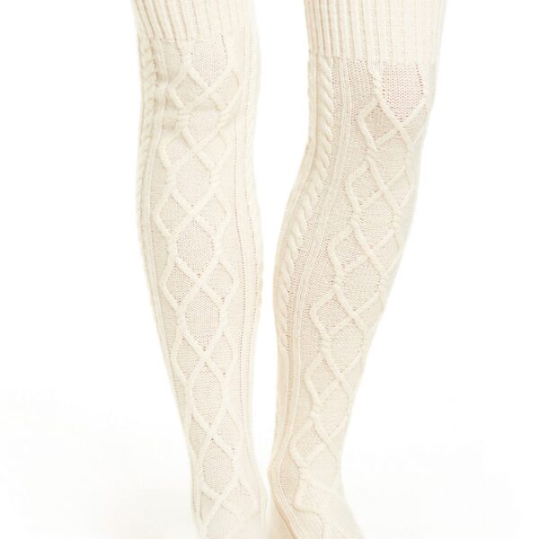 Over The Knee Knit Socks - Not sold in stores