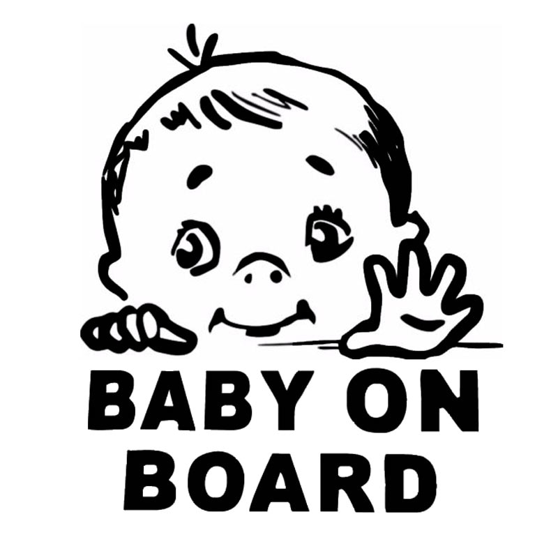 BABY ON BOARD Safety Car Sticker Sign | Joopzy Online Store