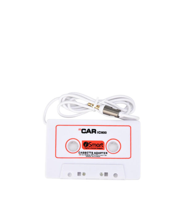 Car Automobile IC800 Cassette Casette Tape 3 5mm AUX Audio Adapter For MP3 MP4 CD For 6