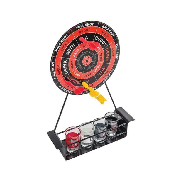 Dart Shot Drinking Game Bingo Toy Dart Board Drinking Game Set for Club Bar Parties Holidays 2