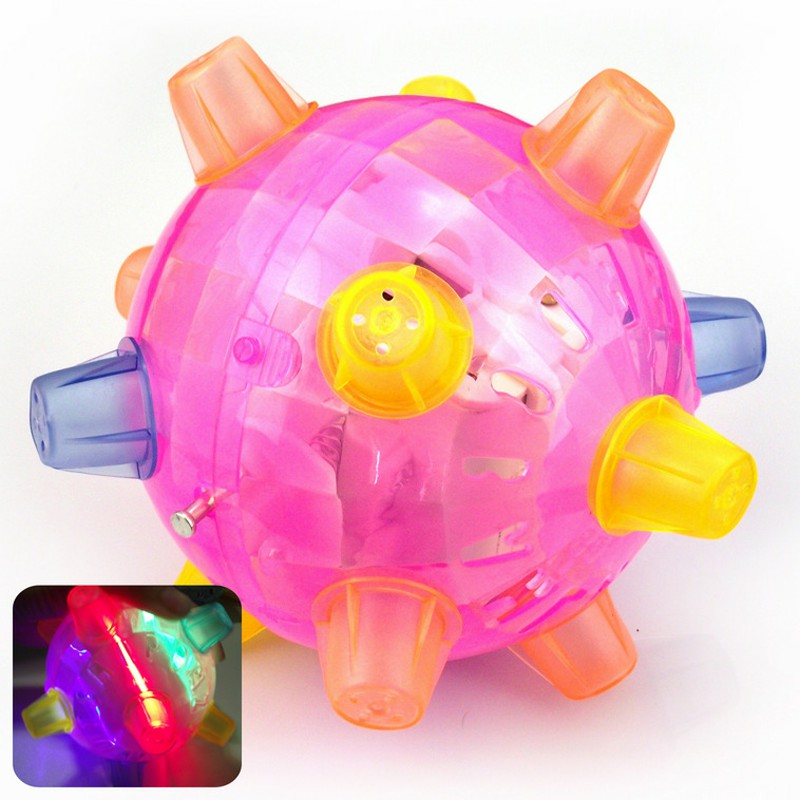 led jumping activation ball