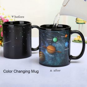 Newest Style Ceramic Cups Changing Color Mug Milk Coffee Mugs Friends Gifts Student Breakfast Cup