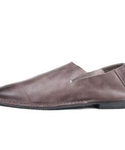 Men's Vintage Leather Loafers Lazy 
