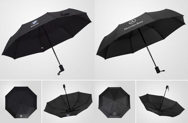 Car Logo Weatherproof Umbrella - Not sold in stores