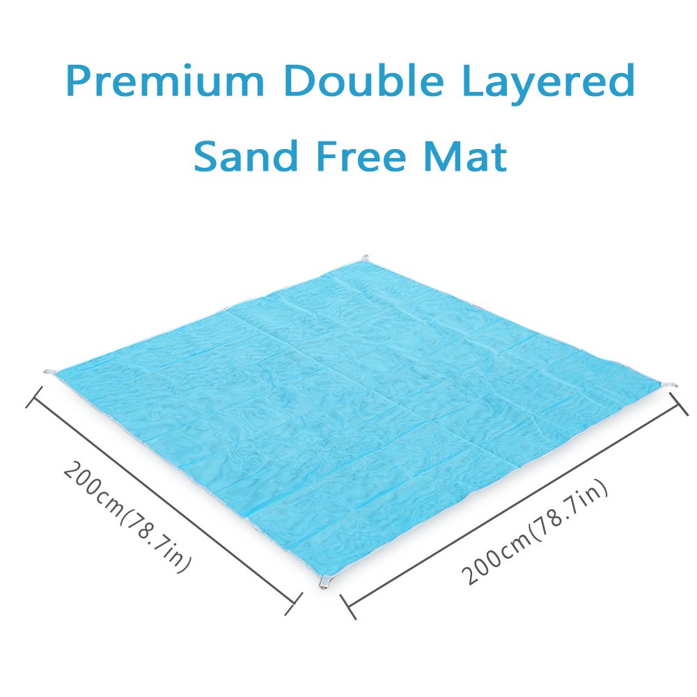 beach mat that sand goes through