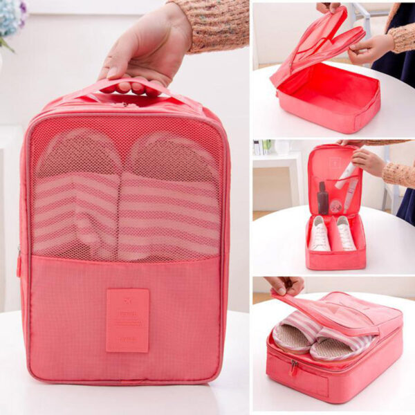 Creative Multi function Large Nylon 6 Colors Portable Travel Organizer Storage Bag for Shoes Toiletries 5d4adc9f f1ca 4b37 97c0