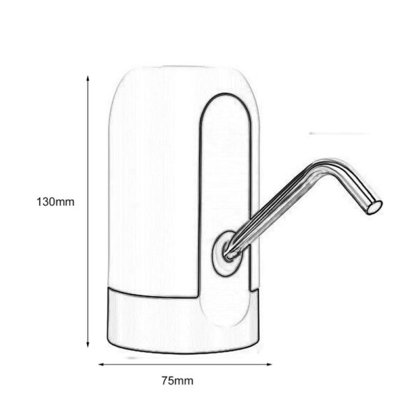 USB Charge Electric Water Dispenser Portable Gallon Drinking Bottle Switch Smart Wireless Water Pump Water Treatment 4