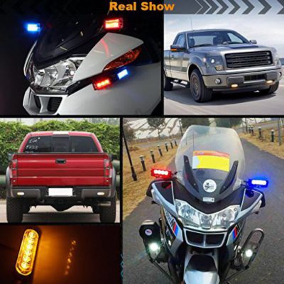 1pc 12 24V 6 LED Car Truck Emergency Warning LED Strobe Flash Light Hazard Flashing Lamp 5 510x510