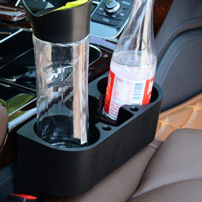 Car Cup Holder Interior Car Organizer Portable Multifunction Auto Vehicle Seat Cup Cell Phone Drink Holder 2