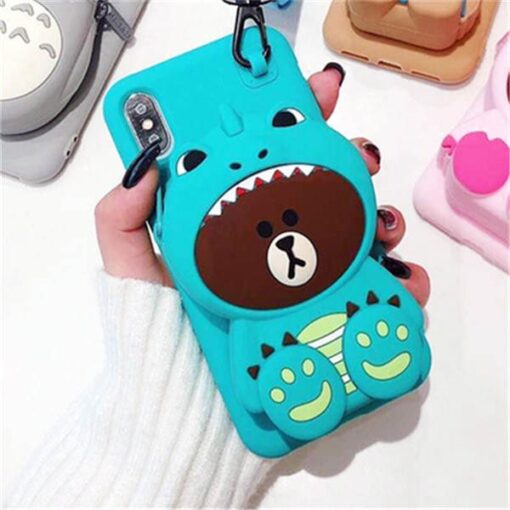 iPhone and SAMSUNG Cartoon Storage Phone Case - Not sold in stores