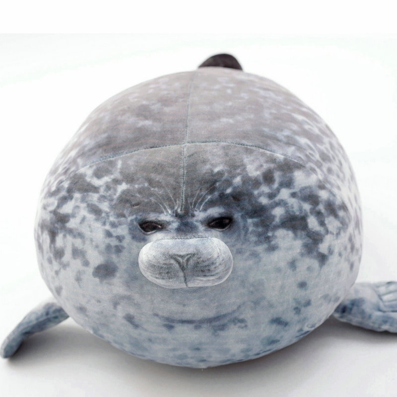 realistic seal plush