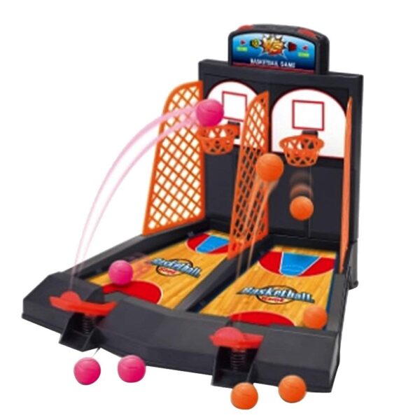 Family Fun Toys Mini Basketball Shoot Finger Games For Children 2