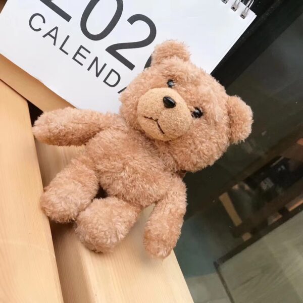 Winter Cute Plush Bear for Apple Airpods Case1 2 Teddy Bear Bags for Cartoon Headphones Case 5