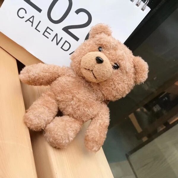 Winter Cute Plush Bear for Apple Airpods Case1 2 Teddy Bear Bags for Cartoon Headphones