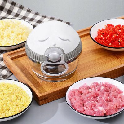 Manual Food Chopper, Easy Hand Pull Onion Chopper, Durable