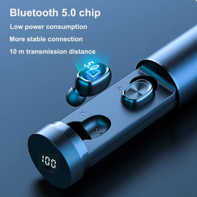 B9 TWS Waterproof Bluetooth 5 0 EDR Fashion In ear Wireless IPX7 Earphone HIFI AAC Sport 1 400x400 1