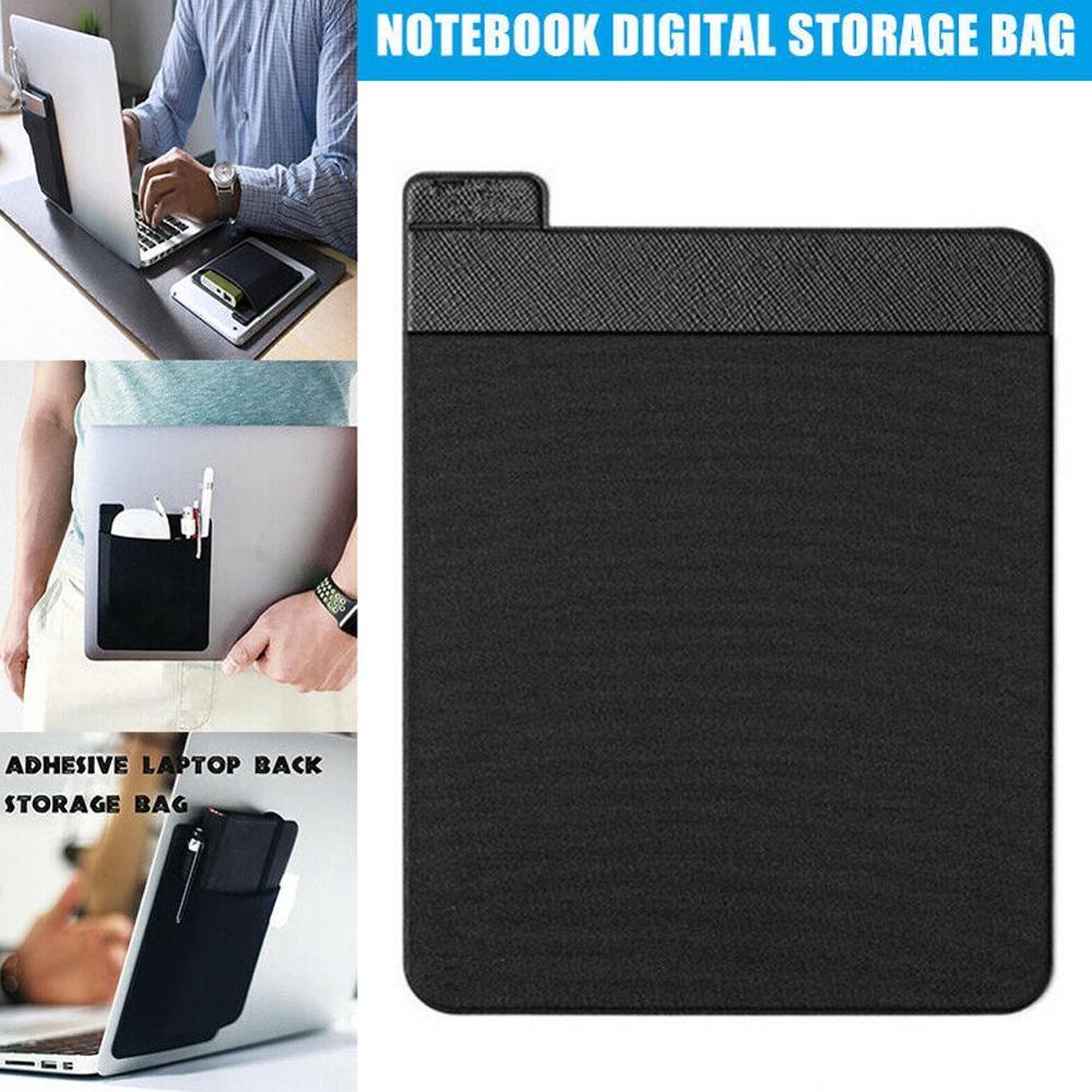 Adhesive Laptop Back Storage Bag - Not sold in stores