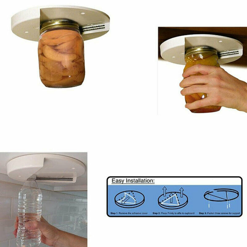 Under Cabinet Jar Opener – The Kitchen Guru