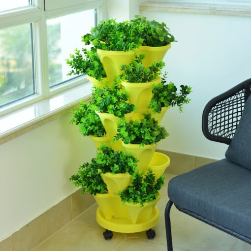 Stand Stacking Planters Strawberry Planting Pots - Not ...