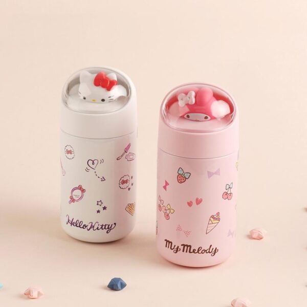 Sanrio Character Stainless Steel cute Thermos water bottle cup mug flask heat retention insulation bottle stationery school supplies