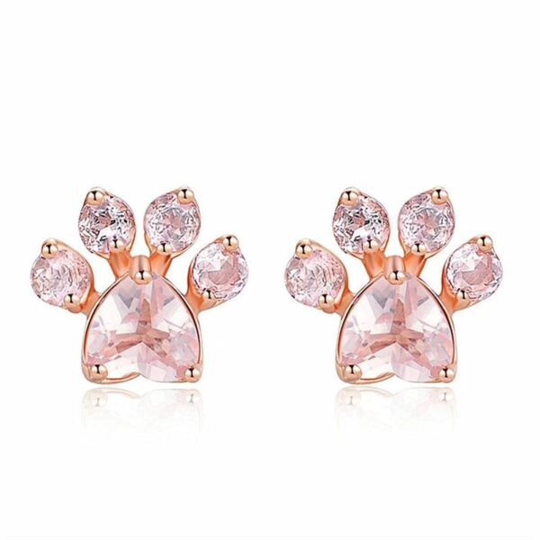 New H Girls Stud Earrings Cute Dog Claws For Women Girls Stud Earrings Animal Claws Paw 1