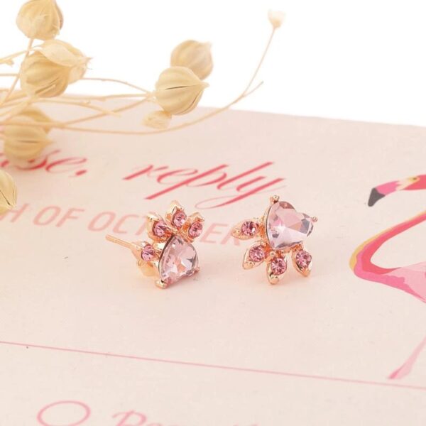 New H Girls Stud Earrings Cute Dog Claws For Women Girls Stud Earrings Animal Claws Paw 2