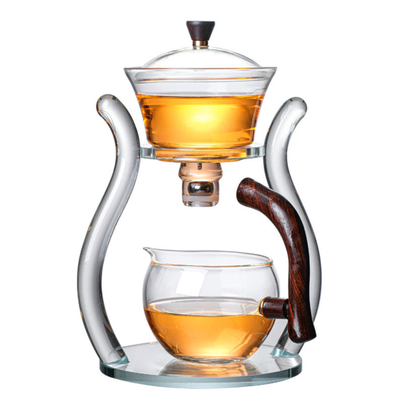 Magnetic Rotating Glass Teapot - Not sold in stores