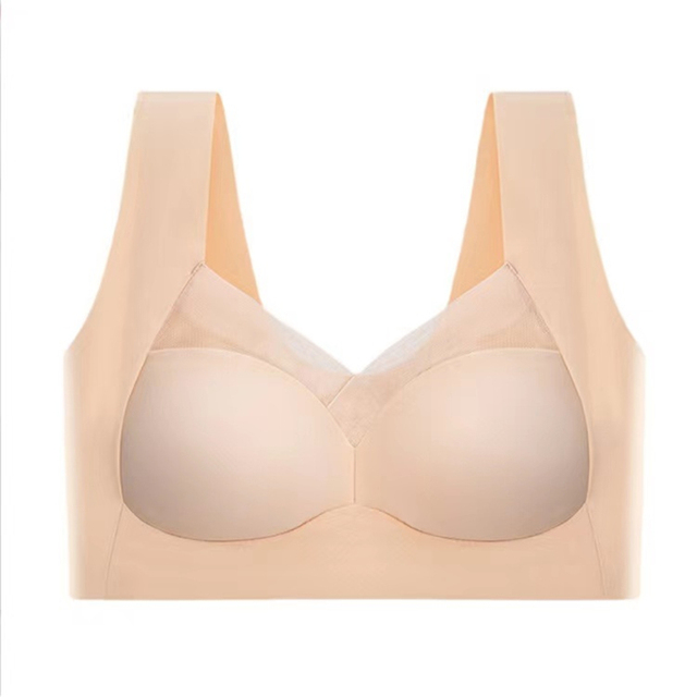 Comfy Seamless Bra Deep Cup Wireless Bras Large Size For Women
