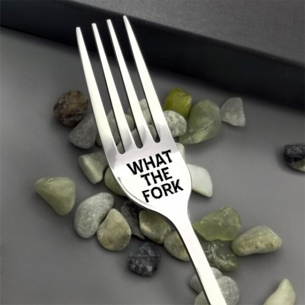 Engraved Fork Best Gift For Husband Wife And Family Stainless Steel I Forking Love You Kitchen 7.jpg 640x640 7