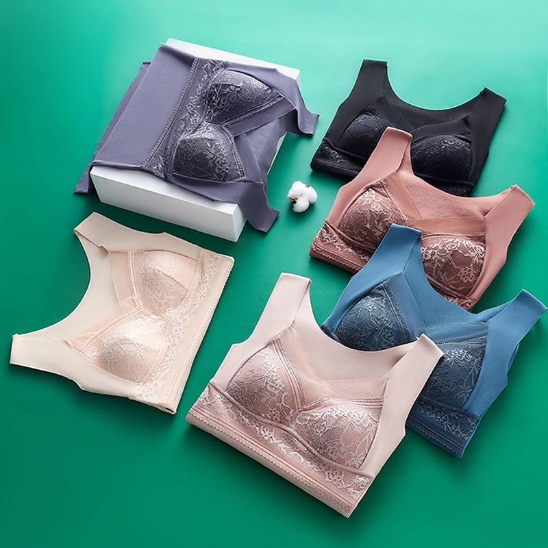 2-in-1 Built-in Bra Thermal Underwear, High Stretch Thermal with Built-in  Bra
