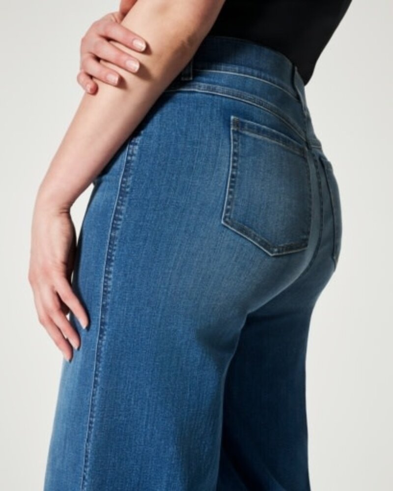 2023 New Wide Leg Jeans for Women, Oprah Favorite Jeans, Seamed Front Wide  Leg Jeans Elastic Waist 